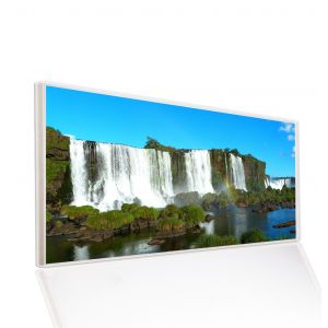 595x1195 Crashing Falls Picture NXT Gen Infrared Heating Panel 700W - Electric Wall Panel Heater- Grade A