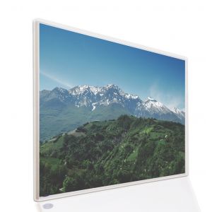595x995 Hills & Mountains Picture NXT Gen Infrared Heating Panel 580W - Electric Wall Panel Heater