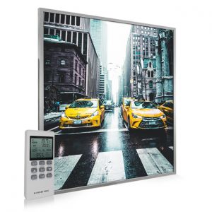 995x1195 New York Taxi Picture NXT Gen Infrared Heating Panel 1200W - Electric Wall Panel Heater