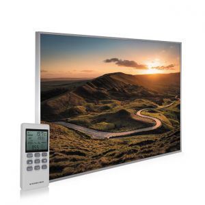995x1195 Rural Sunset Picture NXT Gen Infrared Heating Panel 1200W - Electric Wall Panel Heater