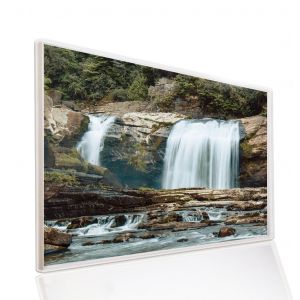 995x1195 Waterfalls Picture NXT Gen Infrared Heating Panel 1200W - Electric Wall Panel Heater