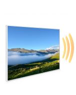 995x1195 Rolling Cloud Picture NXT Gen Infrared Heating Panel 1200W - Electric Wall Panel Heater