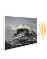 995x1195 Foggy Peak Picture NXT Gen Infrared Heating Panel 1200W - Electric Wall Panel Heater