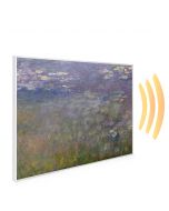 995x1195 Water Lilies Picture NXT Gen Infrared Heating Panel 1200W - Electric Wall Panel Heater