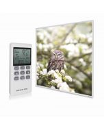 595x595 Owl In The Spring Picture NXT Gen Infrared Heating Panel 350W - Electric Wall Panel Heater