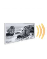 595x1195 Stormy Shore Picture NXT Gen Infrared Heating Panel 700W - Electric Wall Panel Heater