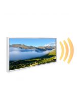 595x1195 Rolling Cloud Picture NXT Gen Infrared Heating Panel 700W - Electric Wall Panel Heater