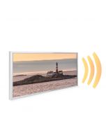 595x1195 Dusky Lighthouse Picture NXT Gen Infrared Heating Panel 700W - Electric Wall Panel Heater