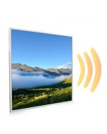 595x595 Rolling Cloud Picture NXT Gen Infrared Heating Panel 350W - Electric Wall Panel Heater