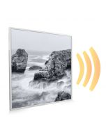 595x595 Stormy Shore Picture NXT Gen Infrared Heating Panel 350W - Electric Wall Panel Heater