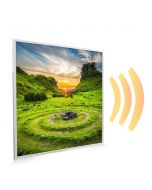 595x595 Mysterious Cairn Image NXT Gen Infrared Heating Panel 350W - Electric Wall Panel Heater