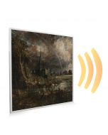 595x595 Salisbury Cathedral From The Meadows Picture NXT Gen Infrared Heating Panel 350W - Electric Wall Panel Heater