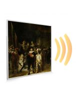 595x595 The Night Watch Picture NXT Gen Infrared Heating Panel 350W - Electric Wall Panel Heater