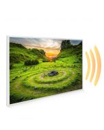 795x1195 Mysterious Cairn Picture NXT Gen Infrared Heating Panel 900W - Electric Wall Panel Heater