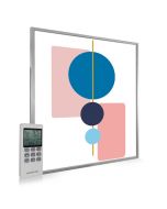 995x1195 Abstract Geometry Picture NXT Gen Infrared Heating Panel 1200W - Electric Wall Panel Heater