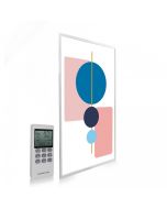 595x995 Abstract Geometry Picture NXT Gen Infrared Heating Panel 580W - Electric Wall Panel Heater
