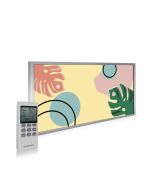 595x1195 Abstract Leaves Image NXT Gen Infrared Heating Panel 700W - Electric Wall Panel Heater