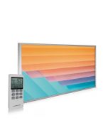 595x995 Abstract Lines Picture NXT Gen Infrared Heating Panel 580W - Electric Wall Panel Heater
