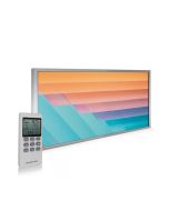 595x1195 Abstract Lines Image NXT Gen Infrared Heating Panel 700W - Electric Wall Panel Heater