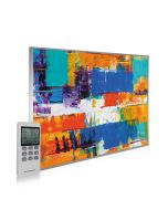 995x1195 Abstract Paint Picture NXT Gen Infrared Heating Panel 1200W - Electric Wall Panel Heater