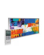 595x1195 Abstract Paint Image NXT Gen Infrared Heating Panel 700W - Electric Wall Panel Heater