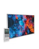 795x1195 Dancing Smoke Picture NXT Gen Infrared Heating Panel 900W - Electric Wall Panel Heater