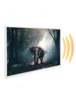 795x1195 Jungle Elephant Picture NXT Gen Infrared Heating Panel 900w - Electric Wall Panel Heater