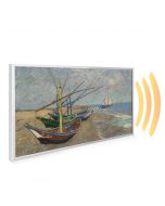 595x995 Fishing Boats on the Beach at Saintes Maries Picture NXT Gen Infrared Heating Panel 580W - Electric Wall Panel Heater