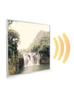 595x595 Forest Waterfall Image NXT Gen Infrared Heating Panel 350W - Electric Wall Panel Heater