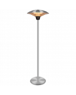 2100W EQ Heat Electric Mushroom Patio Heater (Available In Black And Silver)