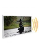 595x995 Water Pebbles Picture NXT Gen Infrared Heating Panel 580W - Electric Wall Panel Heater