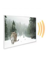 995x1195 Persian Leopard Picture NXT Gen Infrared Heating Panel 1200w - Electric Wall Panel Heater