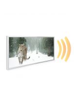 595x1195 Persian Snow Leopard Picture NXT Gen Infrared Heating Panel 700W - Electric Wall Panel Heater