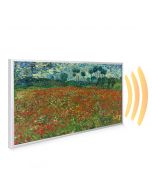 595x995 Poppy Field Picture NXT Gen Infrared Heating Panel 580W - Electric Wall Panel Heater