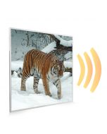 595x595 Siberian Tiger Picture NXT Gen Infrared Heating Panel 350W - Electric Wall Panel Heater
