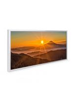 600 X 1200 Mountain Sunset Infrared Heating Panel Front